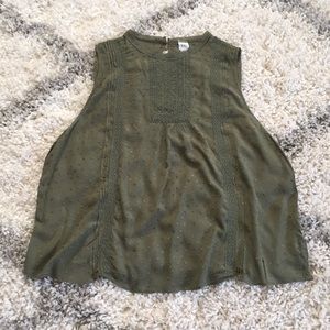Gap flowy tank top blouse